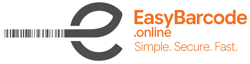 EasyBarcode.online logo - free barcode and QR code generator
